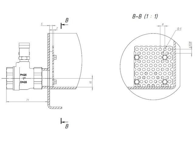 Tap for Chip Container