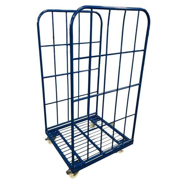 Roll Container with 2 sides demountable (H) 1530 mm powdercoating RAL5010