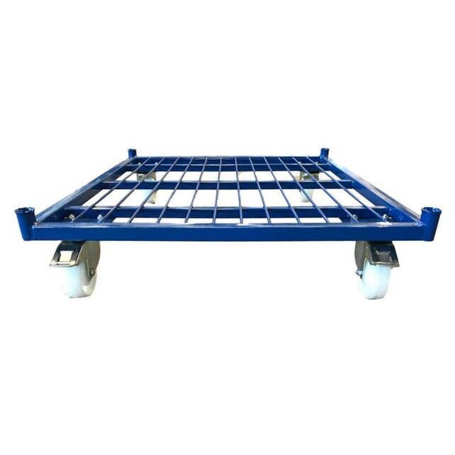 Roll Container with 2 sides demountable (H) 1530 mm powdercoating RAL5010