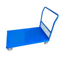 Bakwagen met gaaswanden plateauwagen 500kg laag model- Plateaukarretje