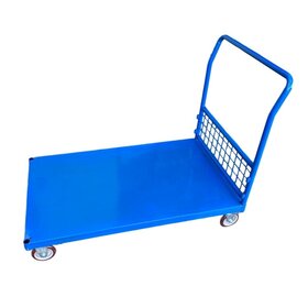 Container on wheels with mesh walls Mesh walls trolley 500kg low model