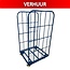 SalesBridges Rolcontainer 2/3 heks demonteerbaar (H) 1530 mm poedercoating RAL5010 VERHUUR