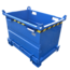 SalesBridges Onderlosser 2000L met Hijsogen Bodemklep Container Voor Heftruck en Kraan