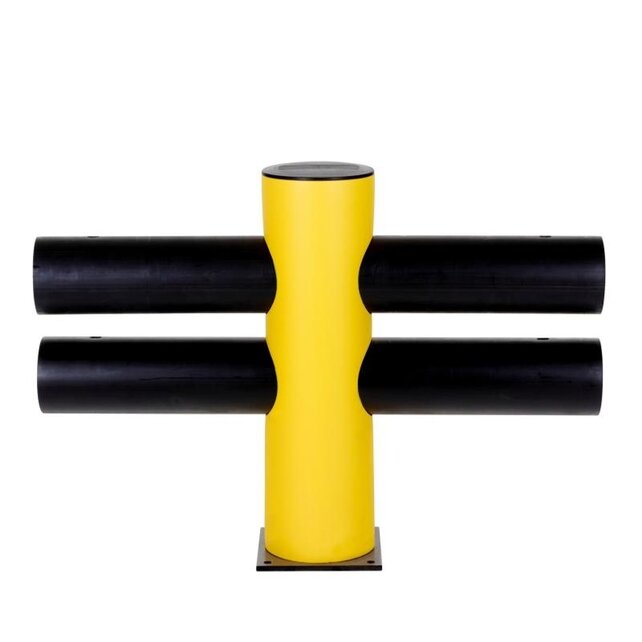 Traffic barrier DOUBLE RAIL d-flexx Hotel