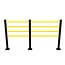 d-flexx Traffic barrier SAFETY FENCE 4 beams d-flexx Delta 1200 mm