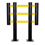 Traffic barrier MACHINE PROTECTIVE FENCE d-flexx FOXTROT