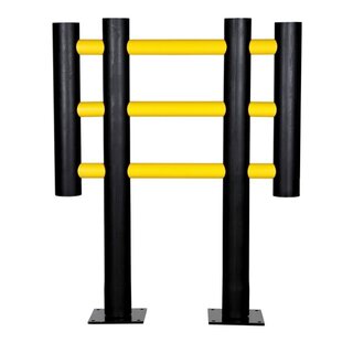 Traffic barrier MACHINE PROTECTIVE FENCE d-flexx FOXTROT