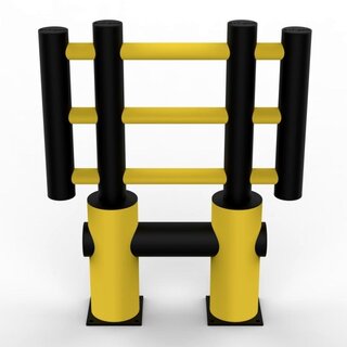Traffic barrier MACHINE PROTECTIVE FENCE d-flexx KILO