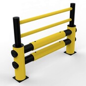 Traffic barrier SAFETY FENCE d-flexx Delta LIMA