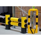 Traffic barrier RACK-END BARRIER d-flexx GOLF