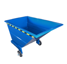 Chip Container 800L with wheels Tipper Container CW-model