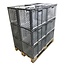 SalesBridges Eurokrat Geperforeerd 60x40x42 cm Superdeal Euronorm Bak Euroboxen Krat