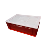 Krat voor vleeswaren 60x40x20 cm Euro E2 open handvat