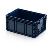 R-KLT Universeel 40x30x28 Eurobox KLT Bakken met Verstevigde Rasterbodem