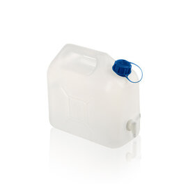 Jerrycan for water and other drinks with tap 5L