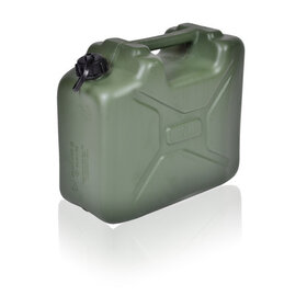 Leger Jerrycan met UN markering voor vloeistoffen met draaikap 10L