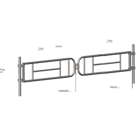 Double Enhanced telescopic Gate