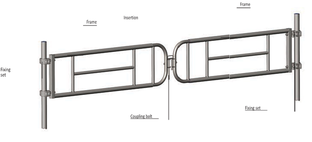 Double Enhanced telescopic Gate