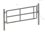 Single Telescopic Gate