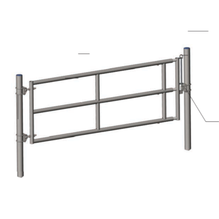 Single Telescopic Gate