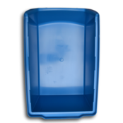 Magazijnbak Kunststof C PP 35x21.3x15cm Blauw Plastic Gripbakken