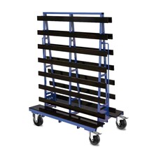 Plates Trolley double side loading  extra wide plateau of 40 cm