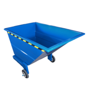 Chip Container 1000L with wheels Tipper Container CW-model