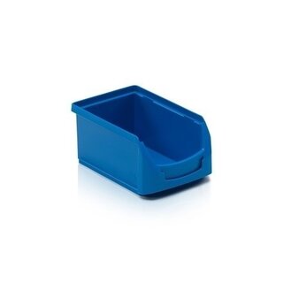 Bac à bec en plastic pour magasin PP A  23x15x12.5cm Bleu