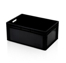 Eurobox Universal 60x40x27 cm black Eurocontainer KLT box