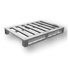 Aluminium Pallet euronorm 800x1200 x150 mm draagvermogen 1500kg