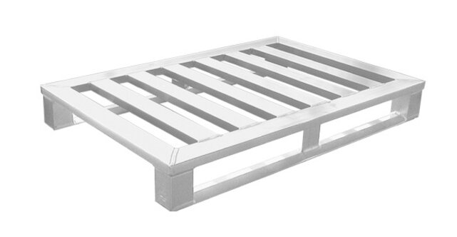 Aluminium Pallet euronorm 800x1200x150 mm loadcapacity 1500Kg