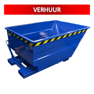 Chip Container 750L Tipper Container UC-model RENTAL