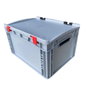 Eurokrat Universeel 40x30x23,5 cm met deksel Eurobox Plastic container