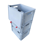 Eurokrat Universeel 40x30x23,5 cm met deksel Eurobox Plastic container