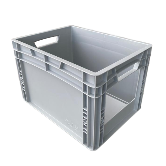 Eurobox Universal 40x30x27 cm with grab opening open handle Euro container