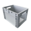 SalesBridges Plastic Kratten 40x30x27 cm met grijpopening Eurobox container Stapelbak