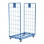 SalesBridges Maxi Steel Roll Container with 2 sides with powdercoating demountable (H) 1800 mm