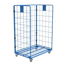 Maxi Steel Roll Container with 3 sides with powdercoating demountable (H) 1800 mm