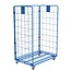 SalesBridges Maxi Stalen Rolcontainer 3 heks met poedercoating demonteerbaar (H) 1800 mm