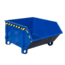 SalesBridges Bouwcontainer Blauw Puincontainer Bouwafval Afvalcontainer Bouw 1000L 1500 kg