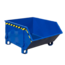 SalesBridges Construction container Blue Debris Container Waste container for Construction 1000L 1500 kg