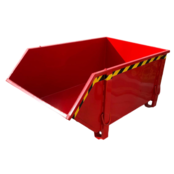 Bouwcontainer Blauw Puincontainer Bouwafval Afvalcontainer Bouw 1000L 1500 kg