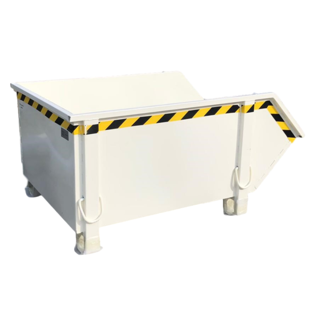 Construction container Blue Debris Container Waste container for Construction 1000L 1500 kg