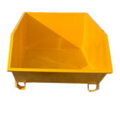 Bouwcontainer Puincontainer Rood Bouwafval Afvalcontainer Bouw 1000L 1500 kg