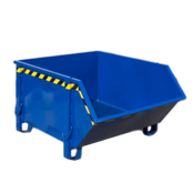 Construction container Yellow Debris Container Waste container for Construction 1000L 1500 kg