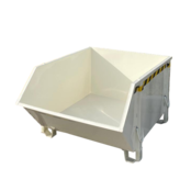 Construction container White Debris Container Waste container for Construction 1000L 1500 kg  - Copy
