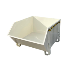 Construction container White Debris Container Waste container for Construction 1000L 1500 kg  - Copy