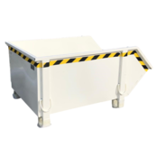 Bouwcontainer Puincontainer Wit Bouwafval Afvalcontainer Bouw 1000L 1500 kg - Copy