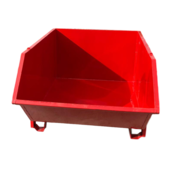 Conteneur de construction Blanc Conteneur de débris Déchets de construction Conteneur de déchets Construction 1000L 1500 kg  - Copy