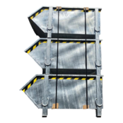 Bouwcontainer Verzinkt Puincontainer Bouwafval AfvalcontaineBouwcontainer Thermisch Verzinkt Puincontainer Bouwafval Afvalcontainer Bouw 1000L 1500 kgr Bouw 1000L 1500 kg - Copy